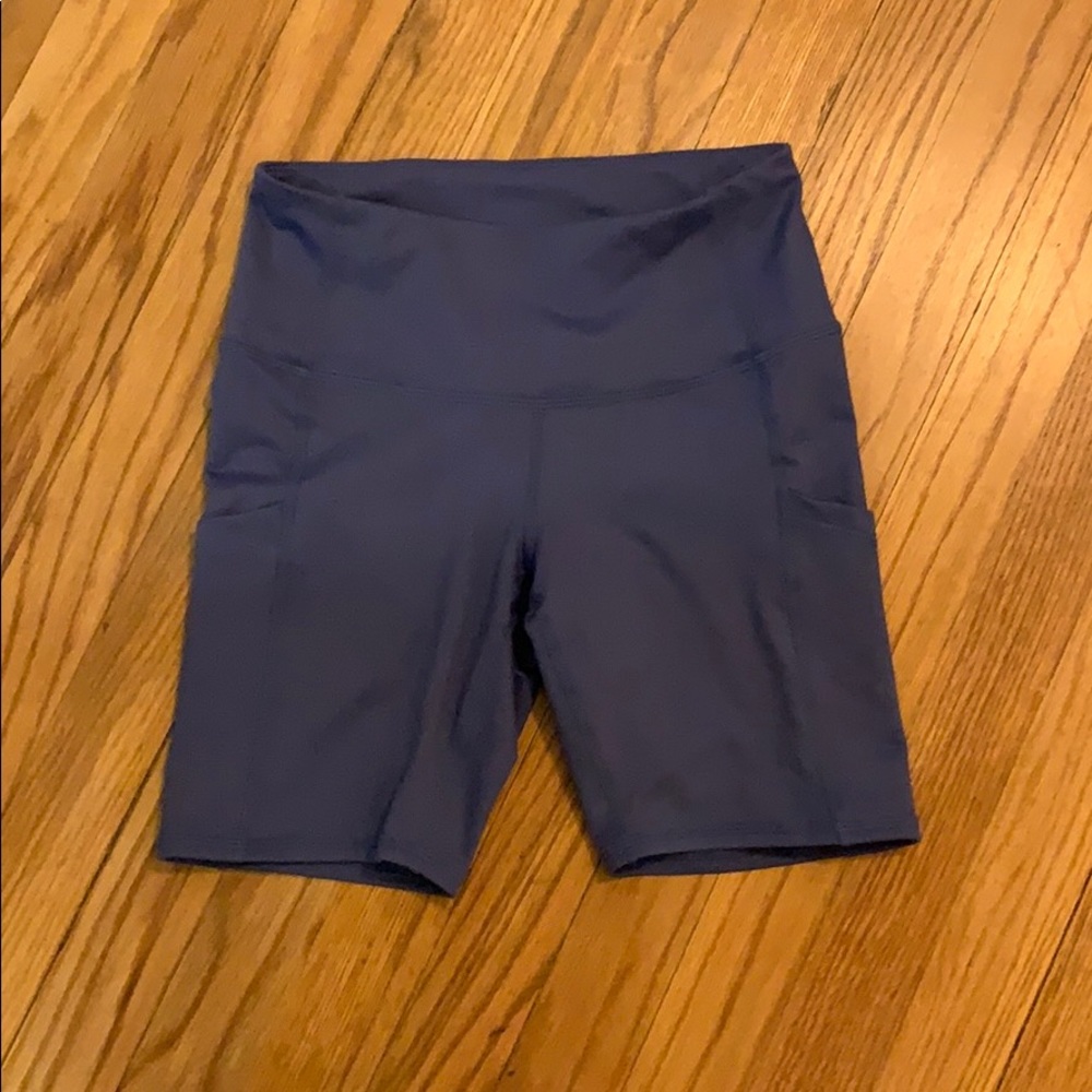 Zella lilac biker shorts!
